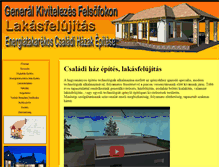 Tablet Screenshot of generalkivitelezo.com
